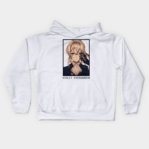 Violet Evergarden Kids Hoodie by hackneydagger